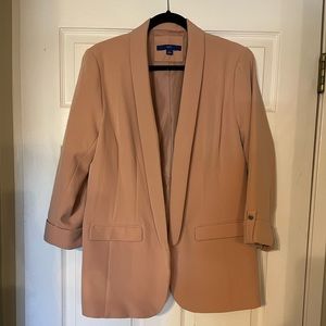 Pinkish Beige Blazer NWT size Large
